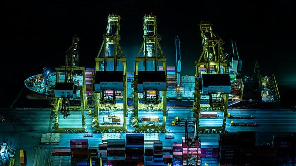 貨品電氣設備經廈門市選擇輪船快遞至韓國