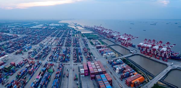 貨品景觀燈經泰州市使用輪船配送至德國——