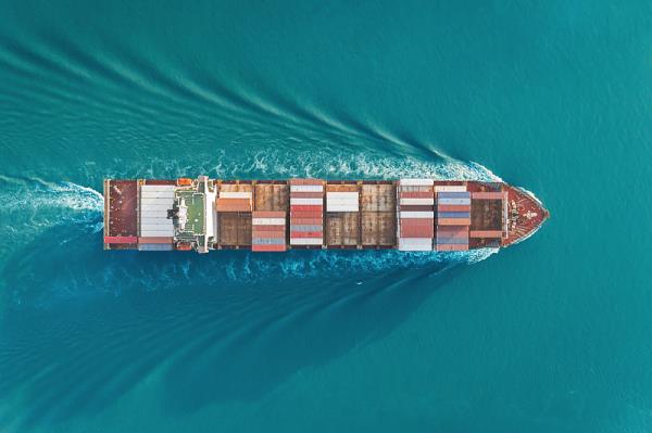 貨品游戲手柄經上海市采用海運貨運至歐盟