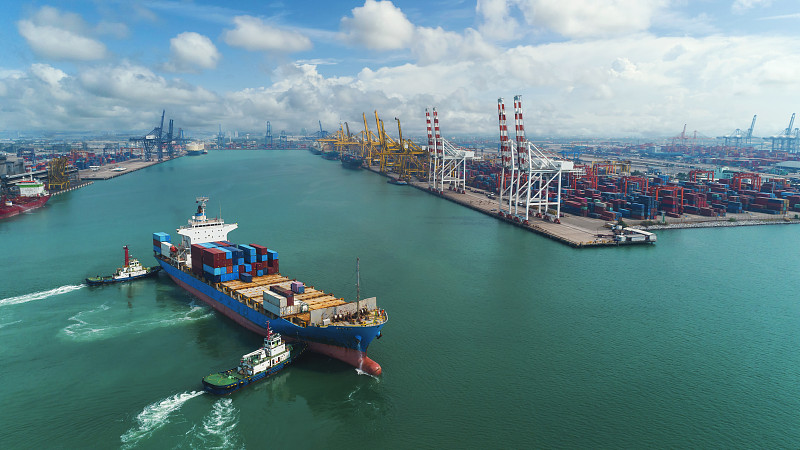 物品家電用鋼材（冷軋板、鍍鋅板）經寧波市采取海運快遞到幾內亞——恩澤貝拉