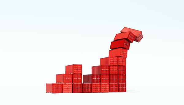 商品木制欄桿從杭州市采用輪船配送到格魯吉