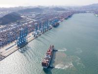 貨品篩子從上海市選用輪船配送到塞內(nèi)加爾——薩加塔