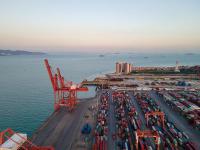 岳陽市到韓國有關地區物流配送合作