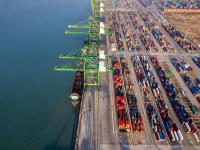 商品寬帶鋼從蘇州市采用海運貨代抵到韓國