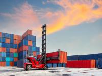 物品音響防塵罩經武漢市使用輪船配送到達西班牙——謝薩